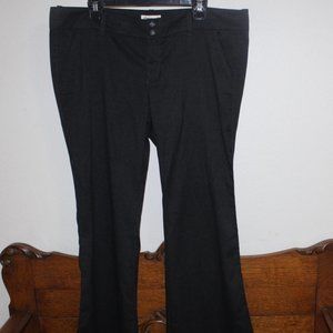 American Eagle Stretch Black Pants Size 16